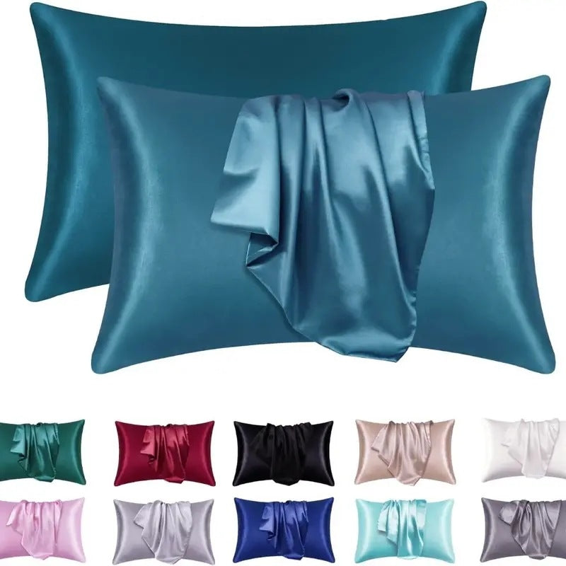 Pillowcases Set of 2(20"*26"), Ultra-Soft Microfiber Pillow Covers, Fade-Resistant & Hypoallergenic, Envelope Closure Design