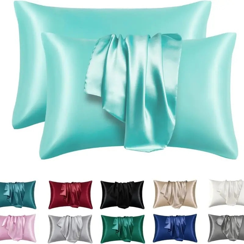 Pillowcases Set of 2(20"*26"), Ultra-Soft Microfiber Pillow Covers, Fade-Resistant & Hypoallergenic, Envelope Closure Design