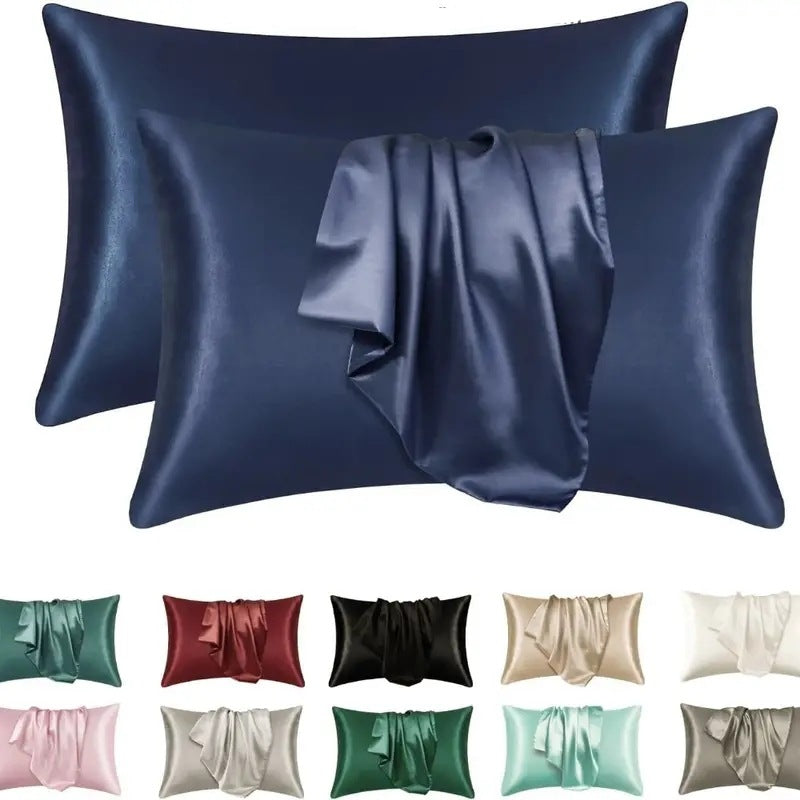 Pillowcases Set of 2(20"*26"), Ultra-Soft Microfiber Pillow Covers, Fade-Resistant & Hypoallergenic, Envelope Closure Design