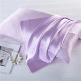 100% Pure Mulberry Silk Pillowcase for Hair and Skin - Hypoallergenic, Soft & Breathable, Envelope Closure Design,2 pack