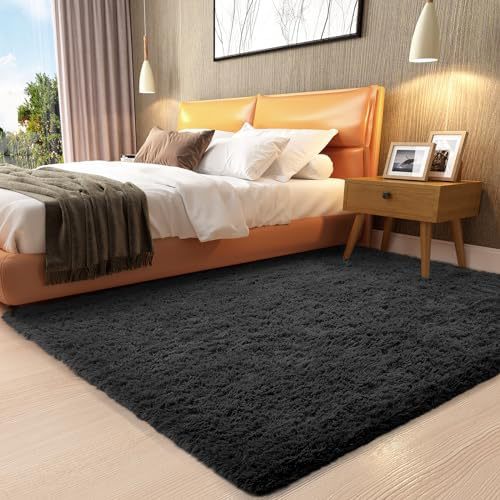 Luxurious Soft Area Rug - Modern Indoor Carpet for Living Room, Bedroom, and Dining Room