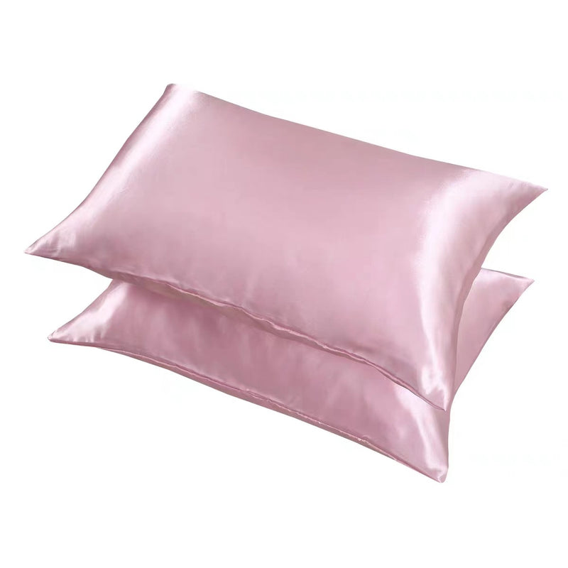 100% Pure Mulberry Silk Pillowcase for Hair and Skin - Hypoallergenic, Soft & Breathable, Envelope Closure Design,2 pack