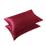 100% Pure Mulberry Silk Pillowcase for Hair and Skin - Hypoallergenic, Soft & Breathable, Envelope Closure Design,2 pack