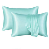 100% Pure Mulberry Silk Pillowcase for Hair and Skin - Hypoallergenic, Soft & Breathable, Envelope Closure Design,2 pack