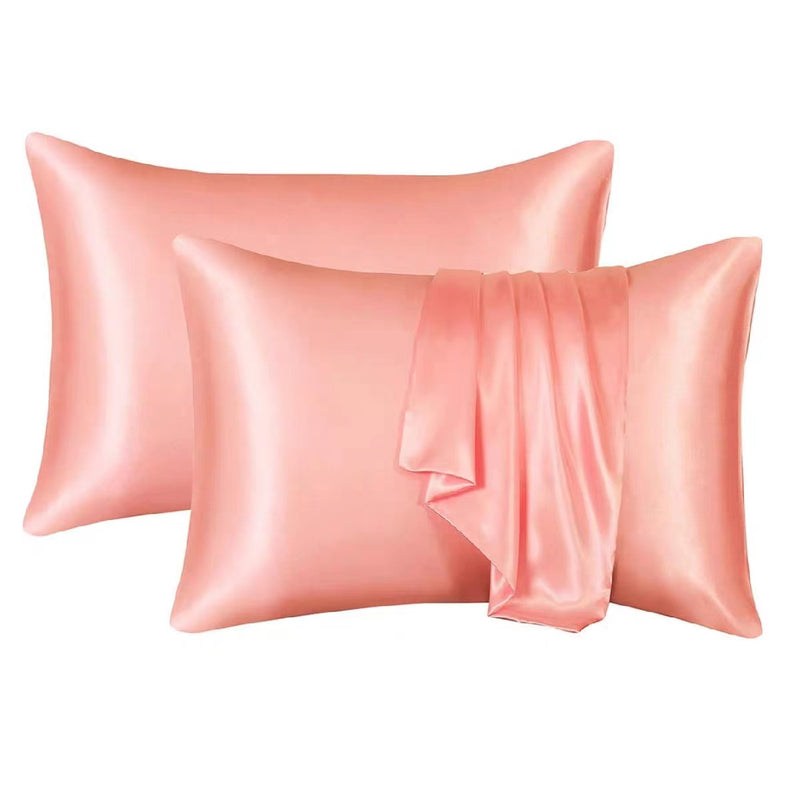 100% Pure Mulberry Silk Pillowcase for Hair and Skin - Hypoallergenic, Soft & Breathable, Envelope Closure Design,2 pack