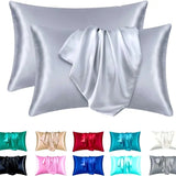 Pillowcases Set of 2(20"*26"), Ultra-Soft Microfiber Pillow Covers, Fade-Resistant & Hypoallergenic, Envelope Closure Design