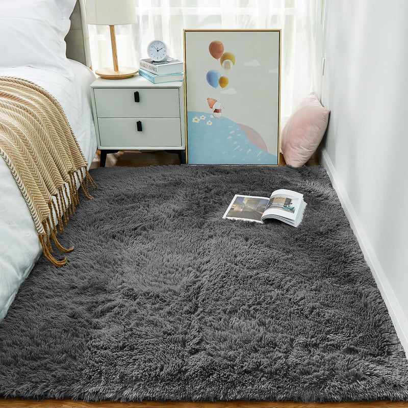 Luxurious Soft Area Rug - Modern Indoor Carpet for Living Room, Bedroom, and Dining Room