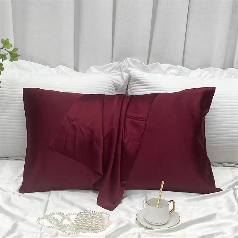 100% Pure Mulberry Silk Pillowcase for Hair and Skin - Hypoallergenic, Soft & Breathable, Envelope Closure Design,2 pack